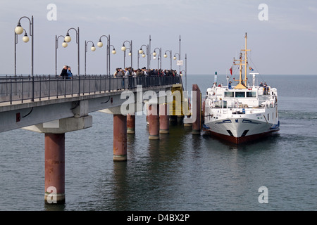 Mi dzyzdroje, Polen, Passagier Schiff Adler Vineta Stockfoto