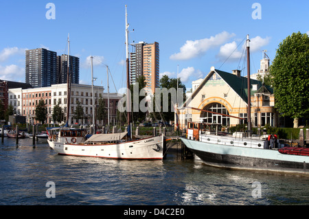 Rotterdam, Niederlande, Stadtbild Veerhaven Stockfoto