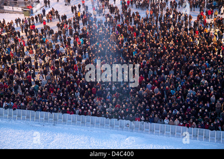 Gelsenkirchen, Deutschland, Abschlussfeier für das Jahr der Kulturhauptstadt Ruhr 2010 Stockfoto