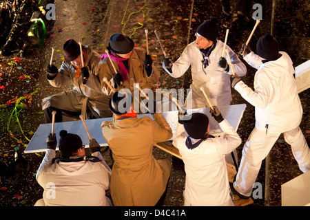 Gelsenkirchen, Deutschland, Abschlussfeier für das Jahr der Kulturhauptstadt Ruhr 2010 Stockfoto