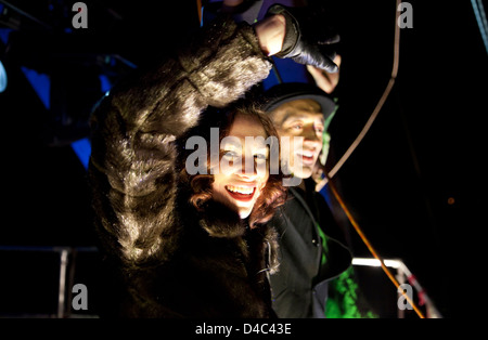 Gelsenkirchen, Deutschland, Abschlussfeier für das Jahr der Kulturhauptstadt Ruhr 2010 Stockfoto