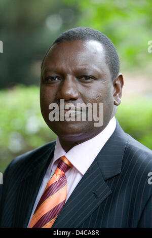 Politiker William Ruto ist bei einem 'Pentagon'-Treffen in Nairobi, Kenia, Oktober 2007 abgebildet. Die potentiellen Präsidentschaftskandidaten des Orange Democratic Movement (ODM), Mudavadi, Njaga, Ruto und Blabla während ihrer Partei Wahl des Präsidentschaftskandidaten besiegt wurden, jedoch achten sie ihre Unterstützung für Spitzenkandidat Odinga. Die fünf ODM-Politiker sind Fußballmannschaften Stockfoto