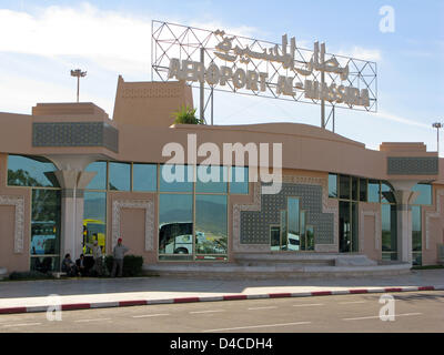 Das Bild zeigt den Flughafen Al Massira in Agadir, Marokko, 11. Dezember 2007. Foto: Lars Halbauer Stockfoto