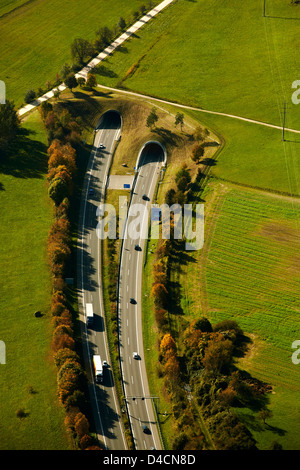 Tunnel der A 81, Singen, Baden-Württemberg, Deutschland, Europa Stockfoto