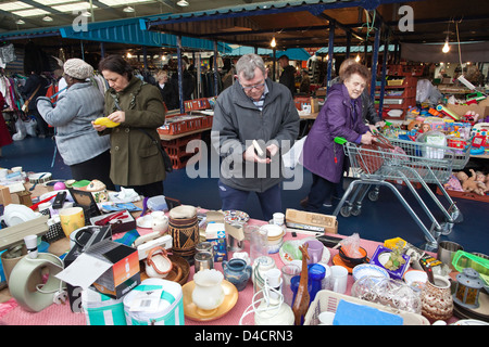 Manchester zunächst Markt, Church Lane, zunächst, Nord-Manchester, England, Vereinigtes Königreich Stockfoto