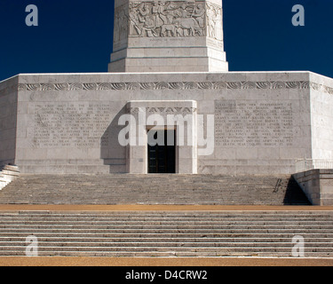 Die Stufen hinauf auf das San Jacinto Monument, das die Schlacht von San Jacinto in markiert präsentieren Tag Harris County Stockfoto