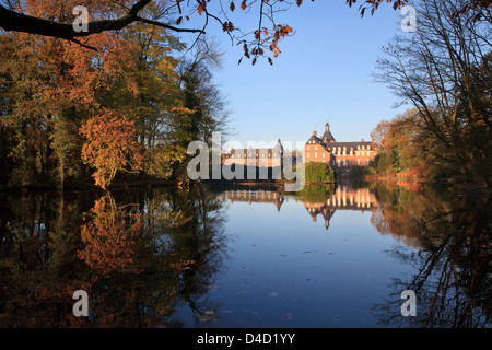 Wasser Schloss Anholt, Münsterland, Nordrhein-Westfalen, Deutschland, Europa Stockfoto