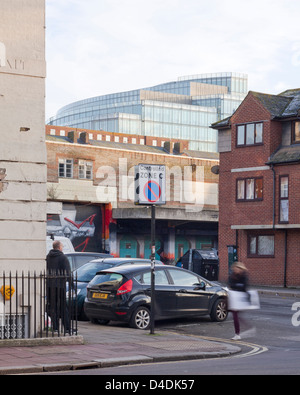 Amex-Haus, Brighton, United Kingdom. Architekt: EPR Architekten Limited, 2013. Fernsicht auf Office. Stockfoto