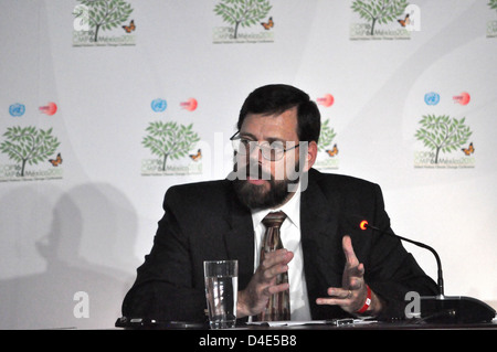 Stellvertretende Special Envoy Pershing führt die USA Pressekonferenz bei der COP-16 Stockfoto