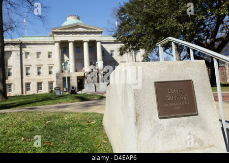 Kapitol am Union Square, Raleigh, North Carolina, USA Stockfoto