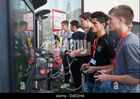 Berlin, Deutschland, FIFA interactive World cup 2011 Berlin bei Alexa Stockfoto