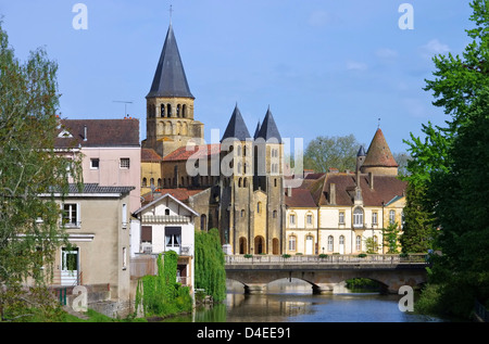 Paray-le-Monial Sacre-Coeur 03 Stockfoto