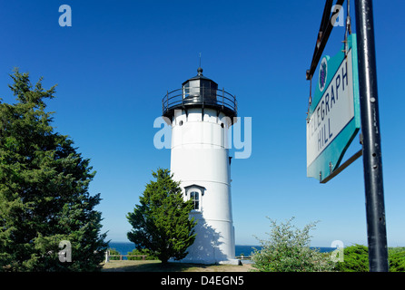 Osten Chop Leuchtturm, Oak Bluffs, Martha's Vineyard, Massachusetts. 1878 Stockfoto