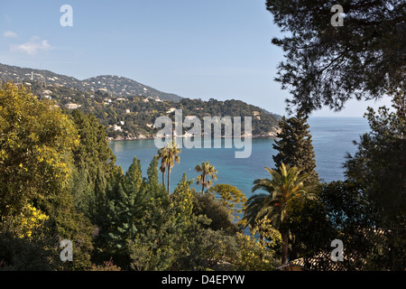 Radsport Corniche des Maures zwischen Le Lavandou und Cavalaire: Le Rayol Stockfoto