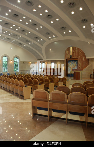 Israel, Tel Aviv, Beit Daniel, Tel Avivs erste Reform Synagoge der Gebetsraum Stockfoto