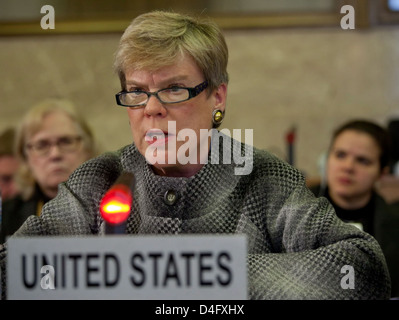 Assistant Secretary Gottemoeller liefert die Eröffnungsrede Stockfoto