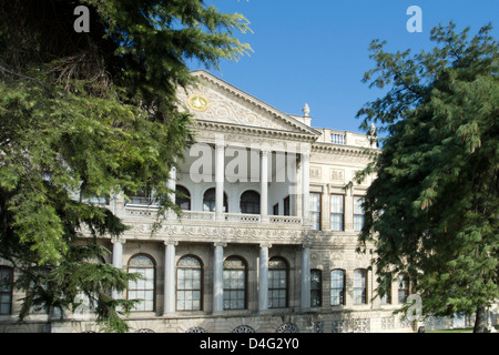 Ägypten, Istanbul, Besiktas, der Dolmabahçe-Palast Oder Dolmabahce Sarayi, Palast der Aufgeschütteten Gärten Stockfoto