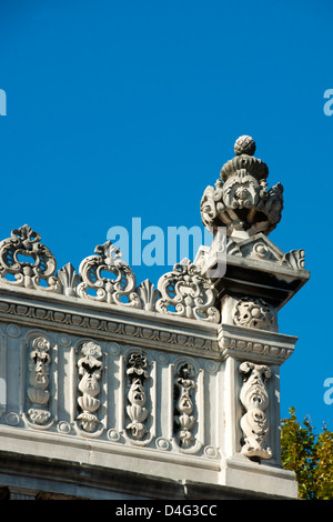 Ägypten, Istanbul, Besiktas, der Dolmabahçe-Palast Oder Dolmabahce Sarayi, Palast der Aufgeschütteten Gärten Stockfoto