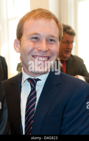 Berlin, Deutschland, Pierce Bush, Enkel von George Bush Stockfoto