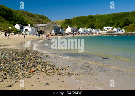 Porth Dinllaen, Nefyn, Lleyn Peninsula, Gwynedd, Nordwales. Stockfoto