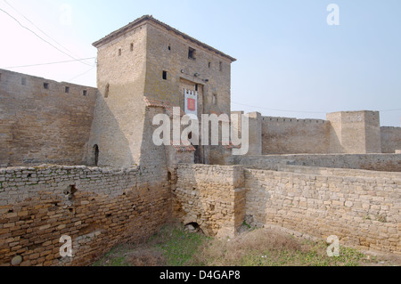 Das Haupttor Akkerman Festung (weißer Felsen, weiße Festung), Belgorod-Dnestrovskiy, Ukraine, Osteuropa Stockfoto