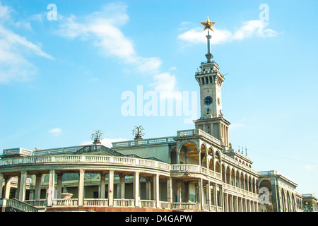 North River Terminal in Moskau Stockfoto