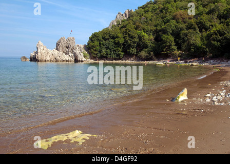 Der Strand von Olympos - Türkei, West-Asien Stockfoto