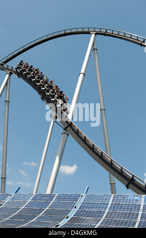 Rusr, Deutschland, dem Silver Star im Europapark Rust Stockfoto