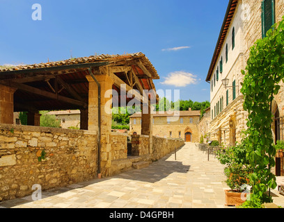 Bagno Vignoni 07 Stockfoto