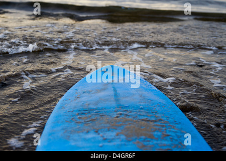 Surfbretter am Strand Stockfoto