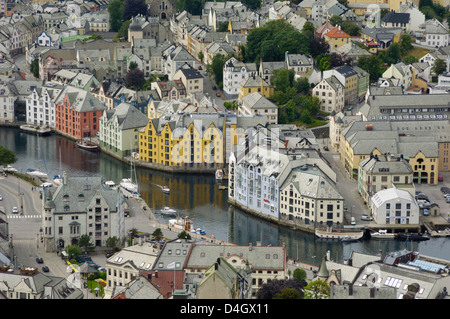 Alesund, mehr Og Romsdal, Norwegen, Skandinavien Stockfoto