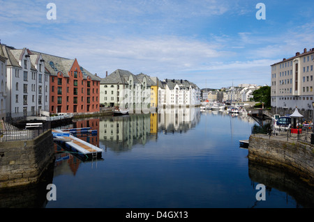 Alesund, mehr Og Romsdal, Norwegen, Skandinavien Stockfoto