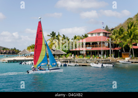 Bitter End Yachtclub, Insel Virgin Gorda, Britische Jungferninseln, West Indies, Karibik Stockfoto