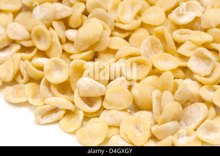 Italien, Apulien, italienische Pasta, Orecchiette Stockfoto