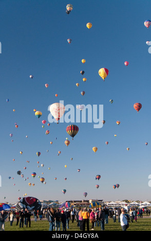 Der 2012 Balloon Fiesta, Albuquerque, New Mexico, USA Stockfoto