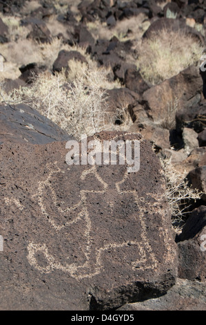 Petroglyph National Monument, New Mexico, USA Stockfoto