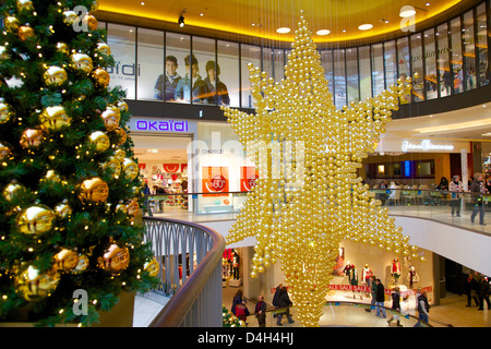 Thier-Galerie, Einkaufszentrum an Weihnachten, Dortmund, Nordrhein-Westfalen, Deutschland Stockfoto