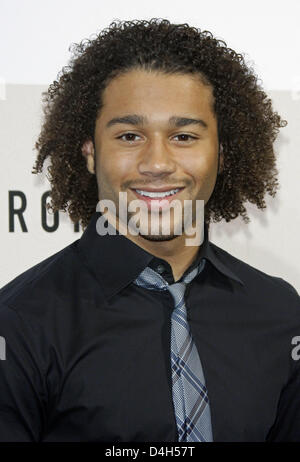 Corbin Bleu stellt bei einem Fototermin von "High School Musical III" während der 3. "Rome Film Festival" in Rom, Italien, 26. Oktober 2008. Foto: Hubert Boesl Stockfoto