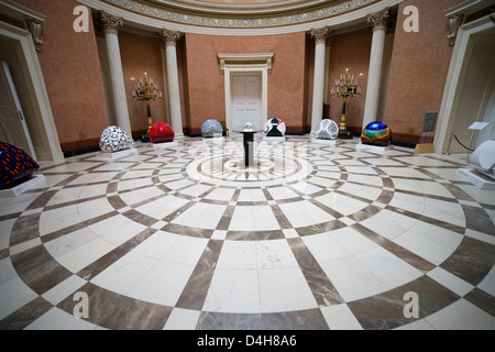 Das Ungarische Nationalmuseum in Budapest, Ungarn. Stockfoto