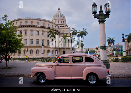 Das Capitolio, das ehemalige Parlamentsgebäude in Havanna Centro, heute ein museum Stockfoto