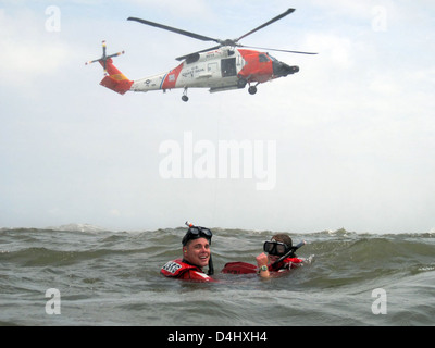 Rettungs-schwimmen Stockfoto