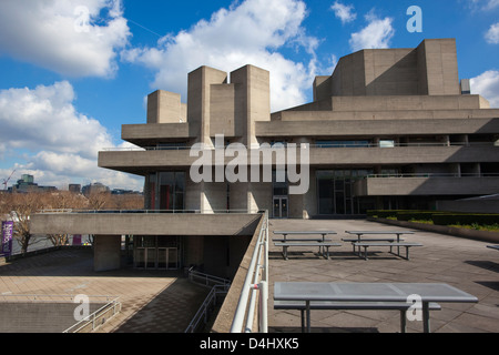 Royal National Theatre, Nationaltheater, Southbank Centre, London, England, Großbritannien Stockfoto