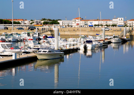 Hafen von Royan in Frankreich, Region Charentes-Poitou, Departement Charente Maritime Stockfoto