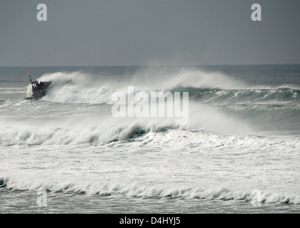 Station Bodega Bay Surf Bohrer Stockfoto