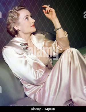 CAROLE LOMBARD (1908-1942) U.S. Schauspielerin ca. 1935 Stockfoto