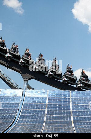 Rusr, Deutschland, dem Silver Star im Europapark Rust Stockfoto