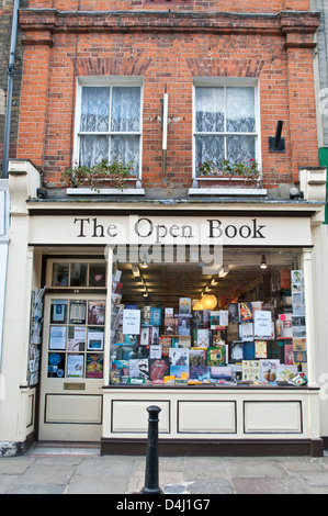 Das aufgeschlagene Buch Buchhandlung, Richmond upon Thames, London, UK Stockfoto