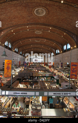 GRAND CONCOURSE WEST SIDE MARKET OHIO CITY NACHBARSCHAFT CLEVELAND OHIO USA Stockfoto