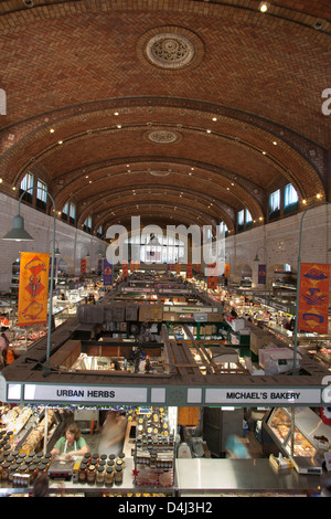 GRAND CONCOURSE WEST SIDE MARKET OHIO CITY NACHBARSCHAFT CLEVELAND OHIO USA Stockfoto