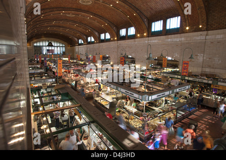 GRAND CONCOURSE WEST SIDE MARKET OHIO CITY NACHBARSCHAFT CLEVELAND OHIO USA Stockfoto